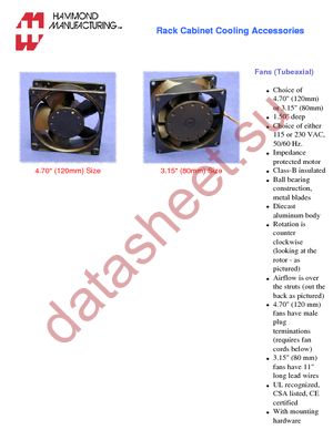 FAN80AC115 datasheet  